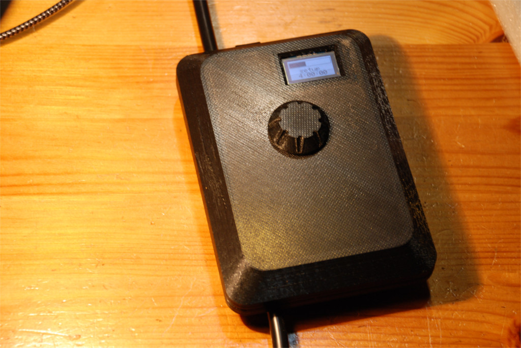 Foto vom Ausschalttimer (noch im
        Setup-Modus)