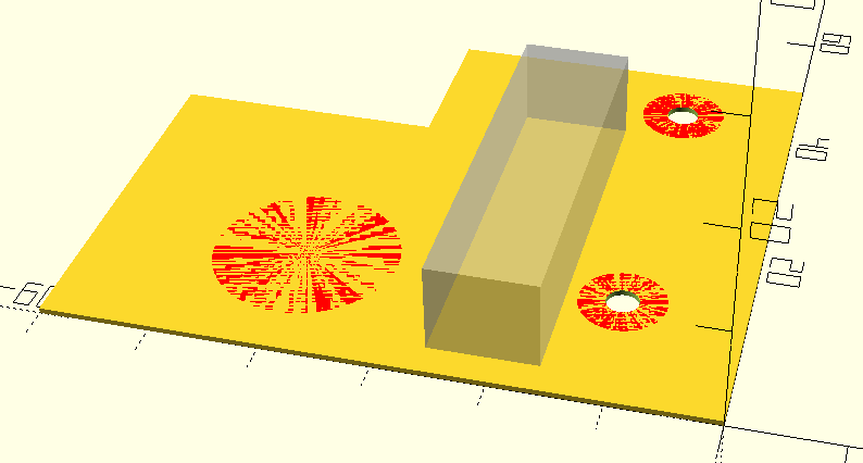 Leiterplatte mit Sperrzonen