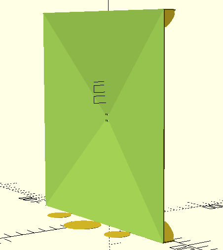 Trichter von
      oben