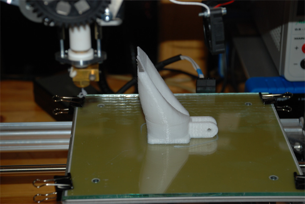 Ausdruck von Fan_Nozzle_V1.stl - ist
        fertig