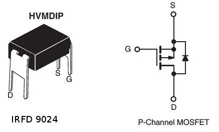 Pinout MOSFET