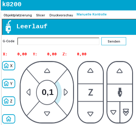 Screenshot aus Repetier-Host V2.0.5