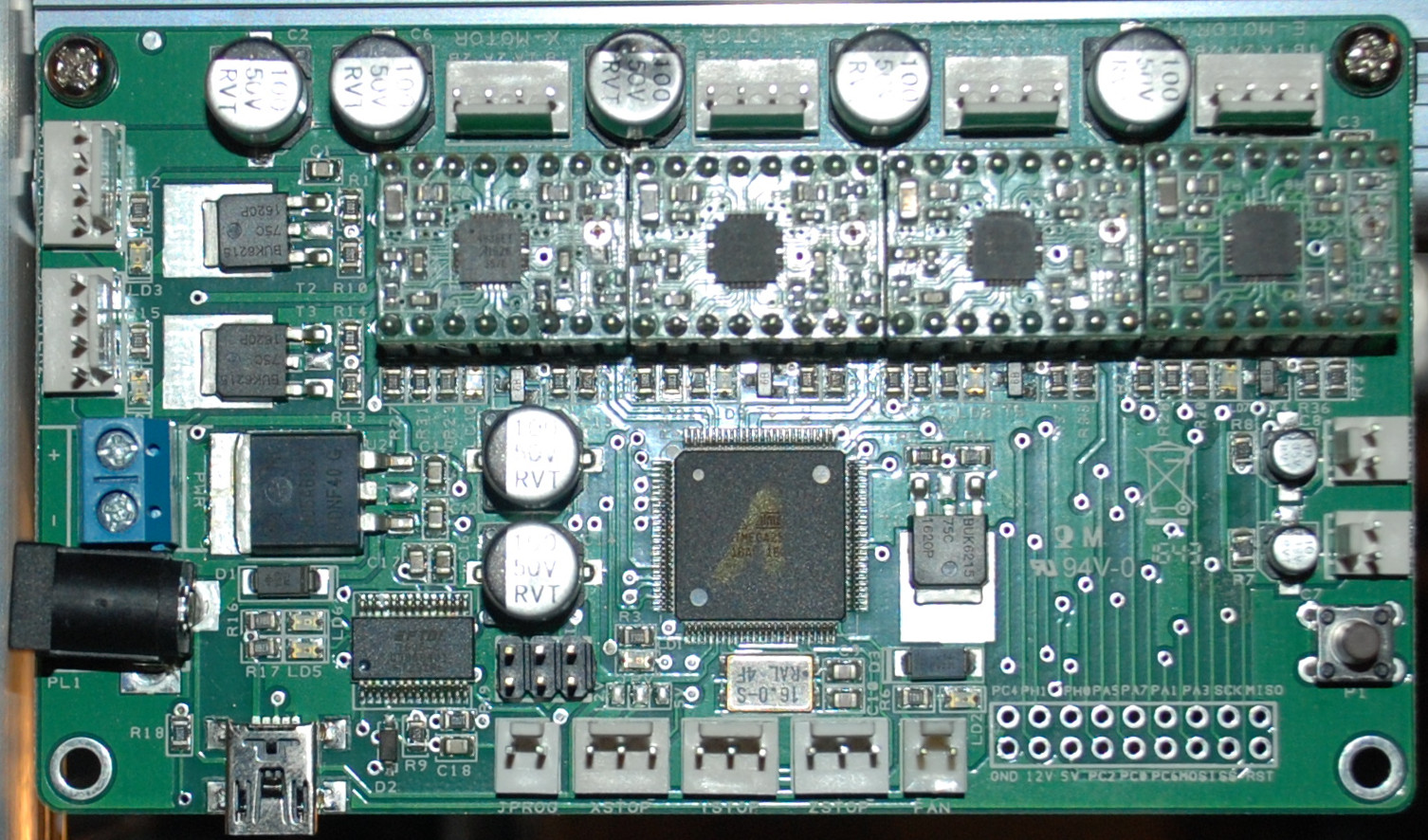 Foto vom Controller-Board des K8200