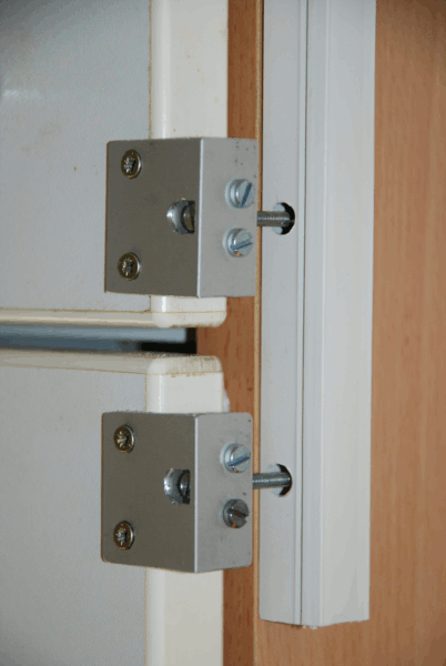 Kühlschrank Alarm, Foto der
        Auslösemechanik