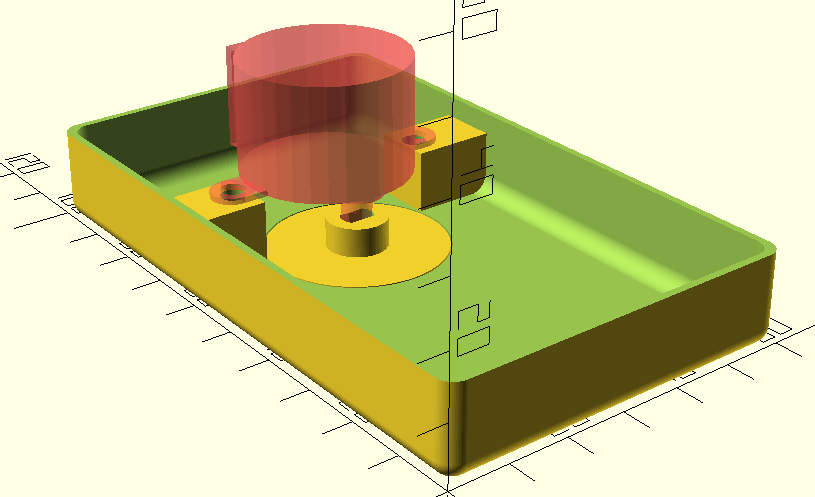 Screenshot aus
        openSCAD