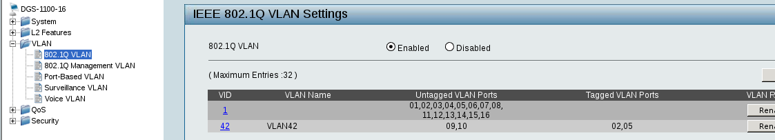 Switch-VLAN-Konfig