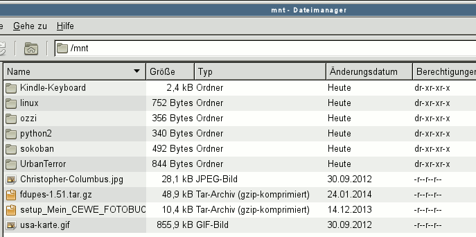 Anklicken für volle Größe Fenster Thunar mit Image-Inhalt