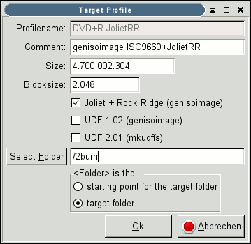 Fenster Target Profile